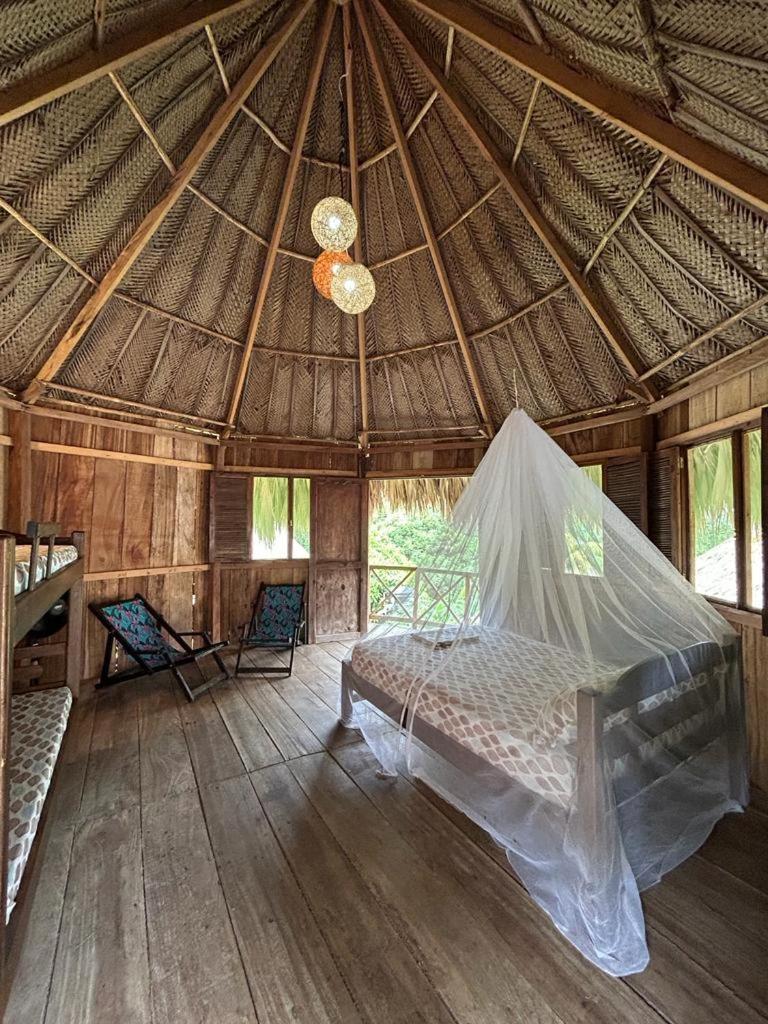 Ecocabanas Diosa Jaguar Tayrona La Esmeralda  Eksteriør bilde