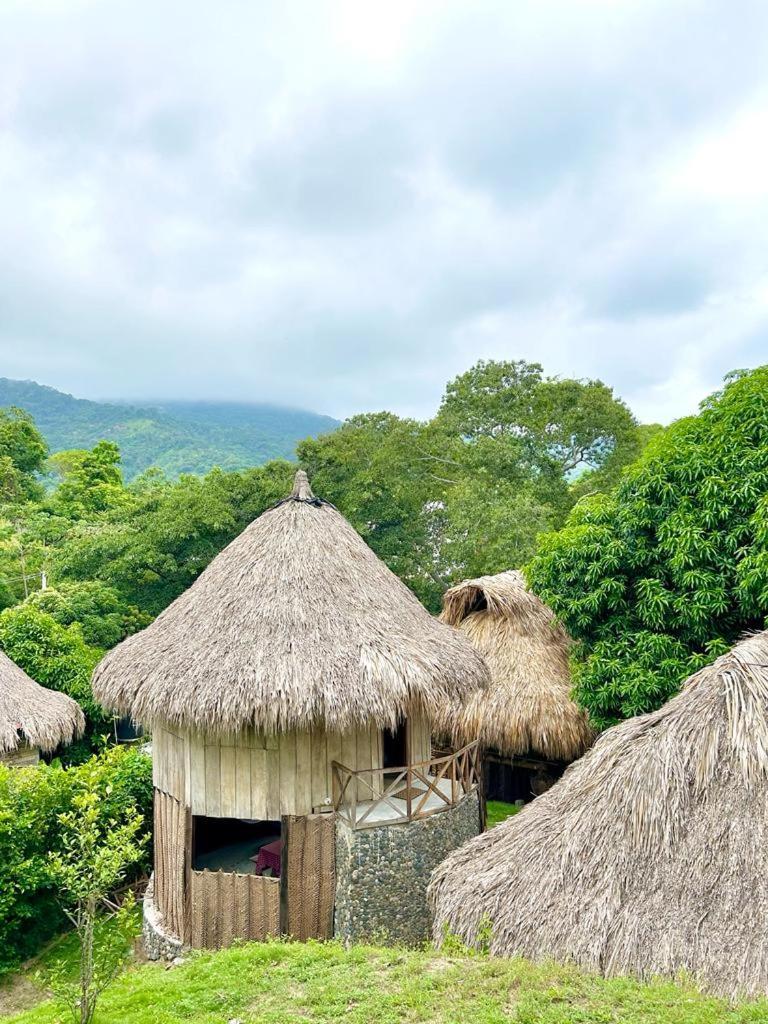 Ecocabanas Diosa Jaguar Tayrona La Esmeralda  Eksteriør bilde